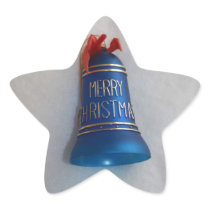 Blue Bell Merry Christmas sticker.