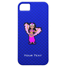 Blue Belly Dancer iPhone 5 Covers