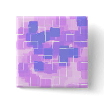 "Blue Berry" Geometric  Art buttons