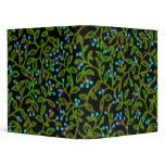 Blue Berry Vines Binder