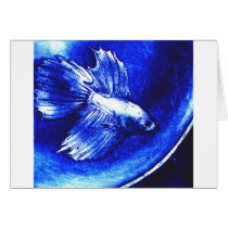 Blue Betta Card
