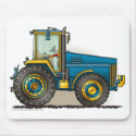 Blue Big Tractor Mouse Pads mousepads