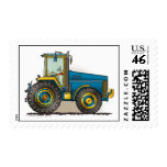 Blue Big Tractor Stamps