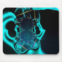 Blue Bikini Babe Mouse Mat