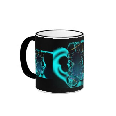 Blue Bikini Babe Coffee Mugs