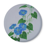Blue Bindweed Refrigerator Magnets Blue Bindweed Refrigerator Magnets