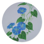 Blue Bindweed Sticker