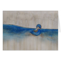 Blue Bird Card