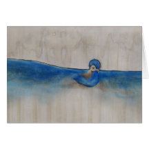 Blue Bird Card