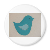 blue bird refrigerator magnets