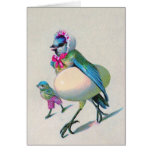 Blue Bird Mom Card