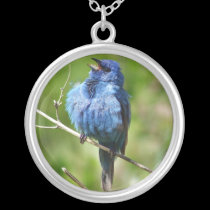 Blue Bird Necklace
