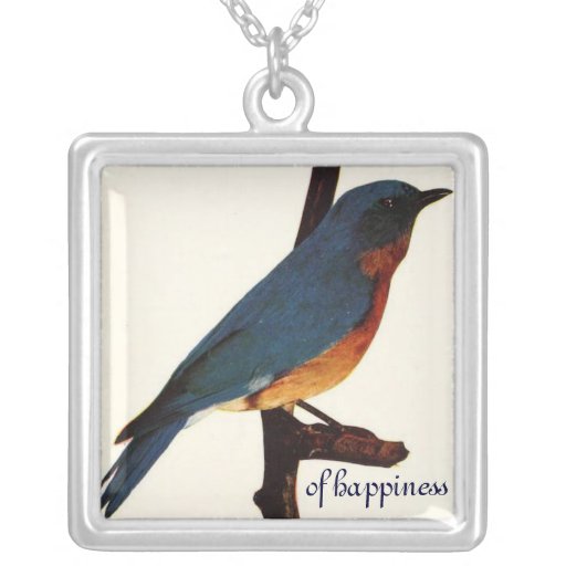 Blue Bird Necklace