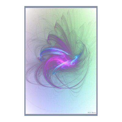 Blue Bird of Grace Posters by MDBerry