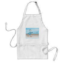 Blue Bird Playing aprons by philthebasket Blue Bird Playing aprons