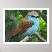 Blue Bird Prints & Posters