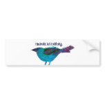 Blue Bird Recession Humor