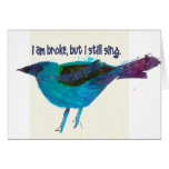 Blue Bird Recession Humor cards