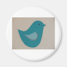blue bird refrigerator magnets