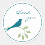 Blue Bird Sticker - Thank You