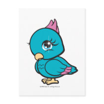 Blue Bird with a Sparkle in it's Eye postcards by pollypocket Blue Bird with a Sparkle in it's Eye postcards