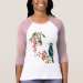 Ladies 3/4 Sleeve Raglan (Fitted)
