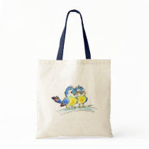 Blue birds bag