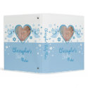 Blue Birds & Flowers Photo Baby Boy Album binders