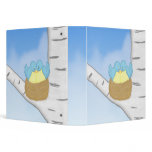 Blue Birds in Nest Binder