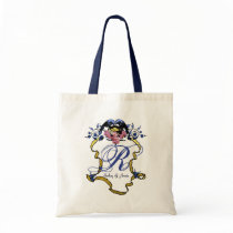 Blue Birds of Happiness Tote Bags