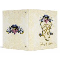 Blue Birds of Happiness 3 Ring Binders