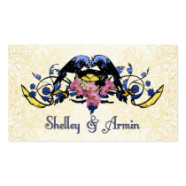 Blue Birds of Happiness Business Card Templates