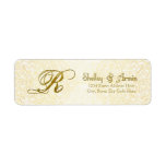 Blue Birds of Happiness Return Address Label