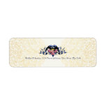 Blue Birds of Happiness Return Address Label