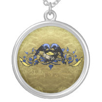 Blue Birds of Happiness Necklace