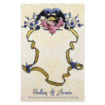Blue Birds of Happiness Stationery