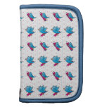 Blue Birdy Bird and Pencil Pattern Planners