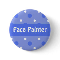 Blue Birthday 'Face Painter' Identification button