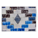 blue black bricks cards