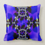Blue Black Gold American MoJo Pillow