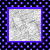 blue black kaleidoscope photo frame photo sculptures by DonnaGraysonAbstract blue black kaleidoscope photo frame photo sculptures