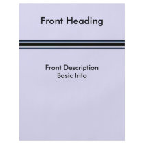 blue black lines flyers by DonnaGraysonAbstract blue black lines flyers