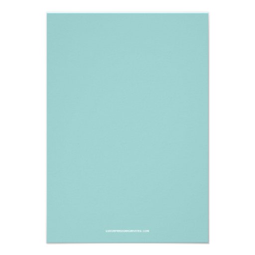 Blue Black Monogram Simple Wedding Reception Cards