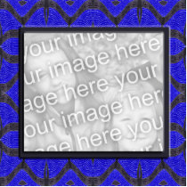 blue black photoframe photo sculptures