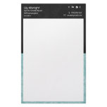Blue &amp; black retro Stationery - Social Icons