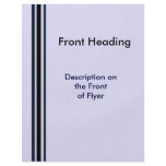 blue black yellow lines flyers