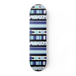 Blue bliss skateboard