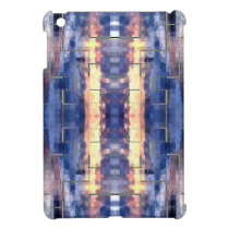 Blue Block Tile ipad mini cases