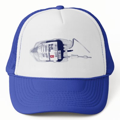 Blue Blood Hat by GADEGB