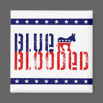 blue blooded democrat. magnets